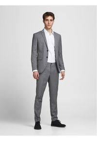 Jack & Jones Garnitur Franco 12181339 Szary Super Slim Fit. Kolor: szary. Materiał: syntetyk #1