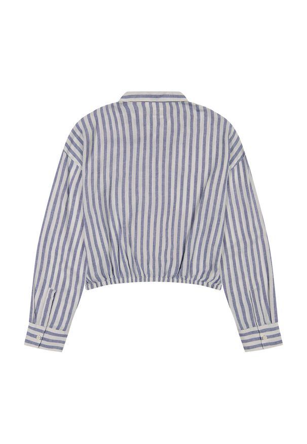 Lee - DAMSKA KOSZULA LEE ELASTICATED SHIRT SURF BLUE STRIPE 112363503