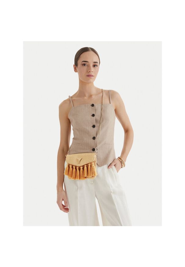 Torebka Guess. Kolor: beżowy