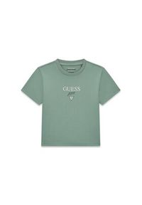 Guess Jeans T-Shirt 180328 Zielony Classic Fit. Kolor: zielony #5