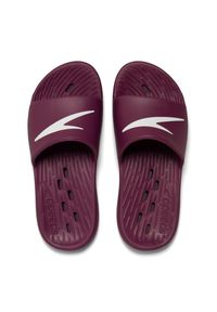 Klapki basenowe damskie Speedo Slides. Kolor: fioletowy, wielokolorowy, biały