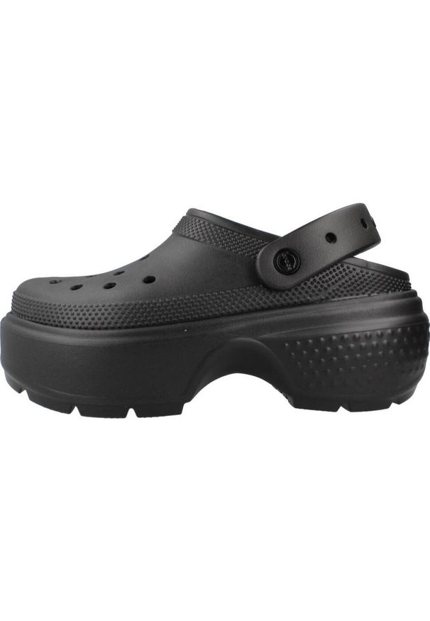 Klapki Crocs Model Stomp Clog Kolor Czarny. Kolor: czarny. Materiał: materiał, syntetyk