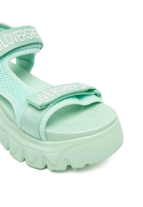 Replay - REPLAY Sandały GWSA6.000.C0007T Niebieski. Kolor: niebieski. Materiał: materiał