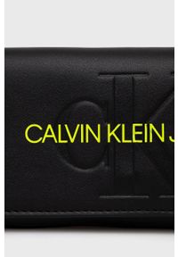 Calvin Klein Jeans - Torebka. Kolor: czarny. Rodzaj torebki: na ramię #6