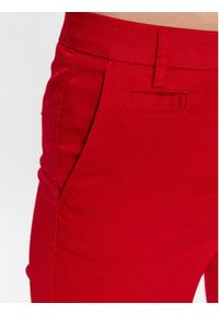 United Colors of Benetton - United Colors Of Benetton Spodnie materiałowe 4GD7558S3 Czerwony Slim Fit. Kolor: czerwony. Materiał: materiał, bawełna #5