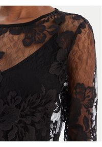Rinascimento Bluzka CFC0126427003 Czarny Slim Fit. Kolor: czarny. Materiał: syntetyk #5