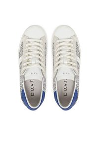 D.A.T.E. Sneakersy Hill Low W421-HL-GL Srebrny. Kolor: srebrny. Materiał: skóra #6