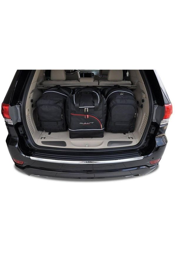 KJUST - Torby Do Bagażnika Jeep Grand Cherokee 2010-2021 4Szt Kjust. Kolor: czarny. Styl: sportowy