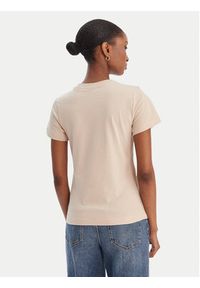 Guess T-Shirt V5GI10 K9RM1 Beżowy Regular Fit. Kolor: beżowy. Materiał: bawełna #4