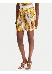 Versace Jeans Couture Spódnica mini 80HAE820 NS834 Biały Regular Fit. Kolor: biały. Materiał: syntetyk #1