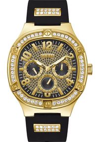Zegarek Guess Zegarek damski Guess GW0641G2 CYRKONIE czarny. Kolor: czarny #1