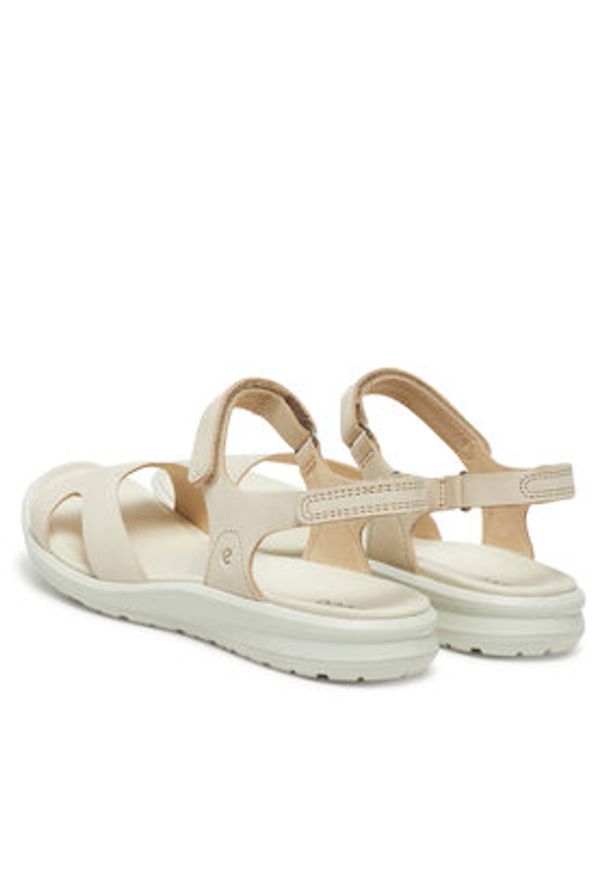 ecco - ECCO Sandały Cruise II 82188302378 Beżowy. Kolor: beżowy. Materiał: skóra