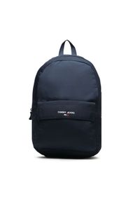 Tommy Jeans Plecak Tjm Essential Backpack AM0AM08646 Granatowy. Kolor: niebieski. Materiał: materiał