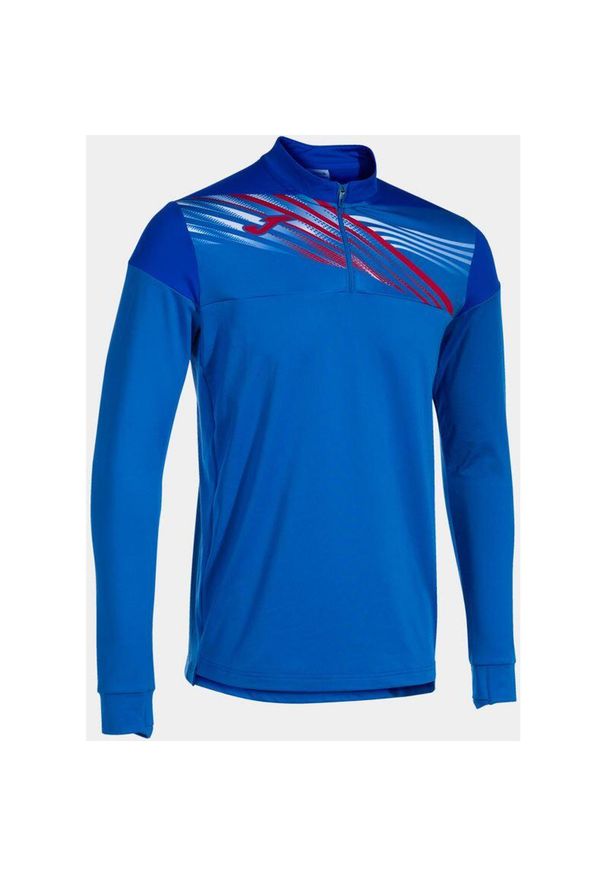 Joma Elite IX Royal L Sportsweater - Oddychający i zrównoważony. Kolor: niebieski. Materiał: materiał. Sport: bieganie