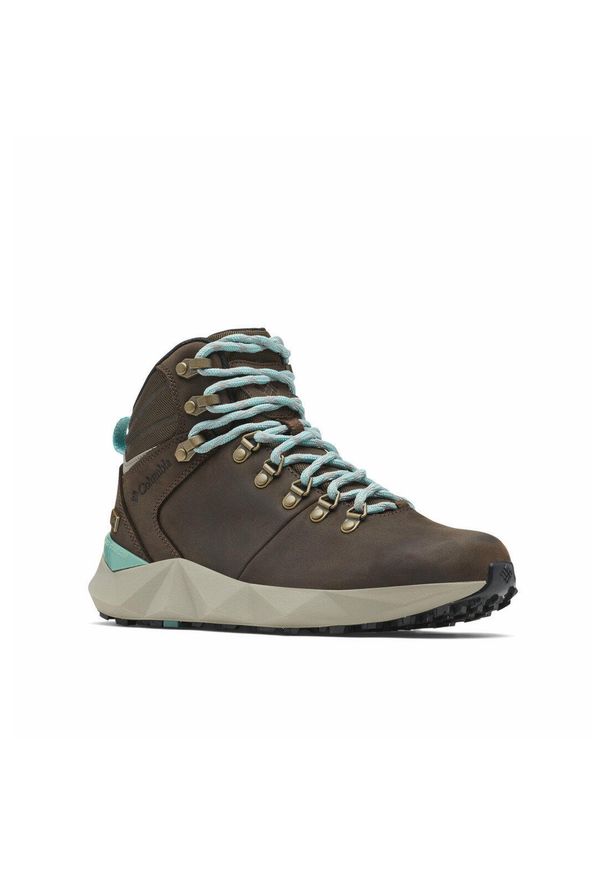 columbia - Buty trekkingowe wodoodporne damskie Columbia Facet Sierra Outdry. Kolor: niebieski, brązowy, wielokolorowy. Styl: sportowy