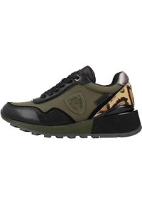 Carmela - Buty CARMELA 160137C Zielony. Kolor: zielony. Materiał: tkanina, skóra. Styl: sportowy