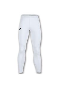 Legginsy do biegania długie męskie Joma Brama academy. Kolor: biały. Sport: bieganie #1