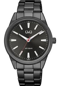 Zegarek Q&Q Zegarek QQ QZ94-402 Męski Czarny 30M Klasyczny. Kolor: czarny. Styl: klasyczny #1