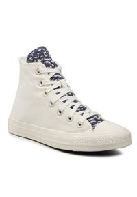 Converse Trampki Ctas Hi A00884C Biały. Kolor: biały. Materiał: materiał