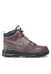 Nike Sneakersy Manoa Ltr (Gs) BQ5372 200 Fioletowy. Kolor: fioletowy. Materiał: skóra