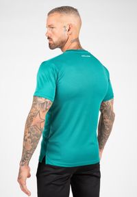 GORILLA WEAR - Vernon Koszulka - Teal Zielony. Kolor: zielony. Sport: fitness