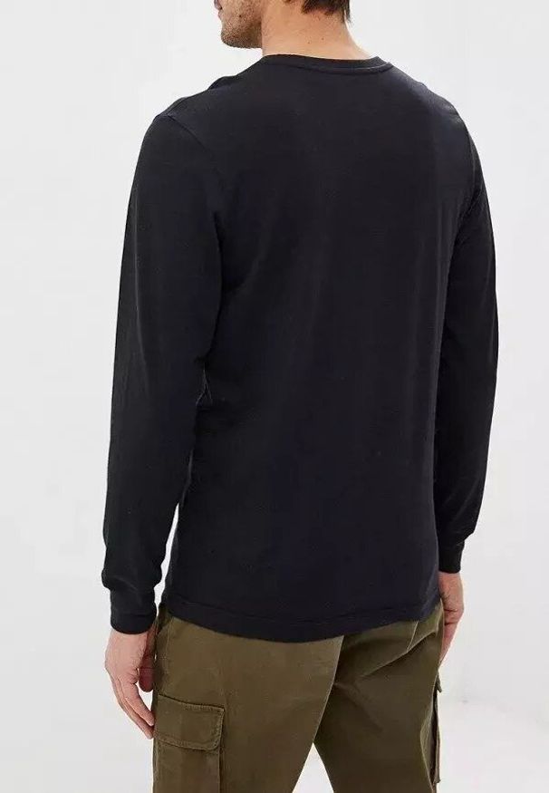 Lee - LEE GRAPHIC TEE MĘSKI T-SHIRT KOSZULKA BLACK L60VFE01 112113598