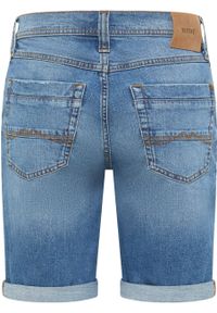 Mustang - MĘSKIE SZORTY MUSTANG Washington Shorts Denim Blue 1015149 5000 404. Materiał: denim