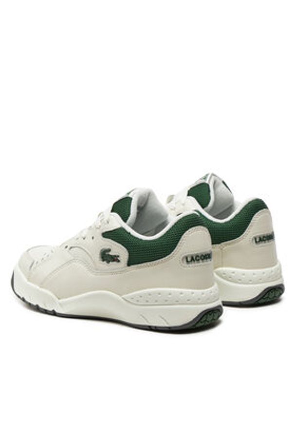 Lacoste Sneakersy Aceline 747SFA0034 Écru. Materiał: skóra