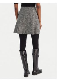 TOMMY HILFIGER - Tommy Hilfiger Spódnica mini WW0WW48787 Szary Regular Fit. Kolor: szary. Materiał: wełna #4