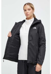 The North Face kurtka damska kolor czarny przejściowa. Kolor: czarny. Materiał: syntetyk, włókno, materiał. Długość: długie #5