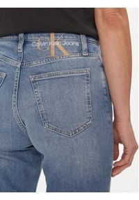 Calvin Klein Jeans Jeansy J20J222764 Niebieski Mom Fit. Kolor: niebieski