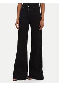 Versace Jeans Couture Jeansy 78HAB561 Czarny Wide Leg. Kolor: czarny #1