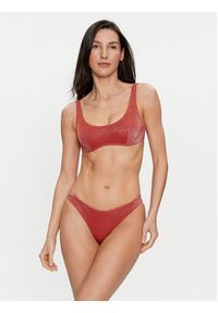 United Colors of Benetton - United Colors Of Benetton Dół od bikini 341V5S03N Czerwony. Kolor: czerwony. Materiał: syntetyk #5