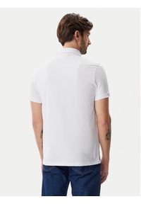 Calvin Klein Jeans Polo LV040HM281 Biały Regular Fit. Typ kołnierza: polo. Kolor: biały. Materiał: bawełna #3