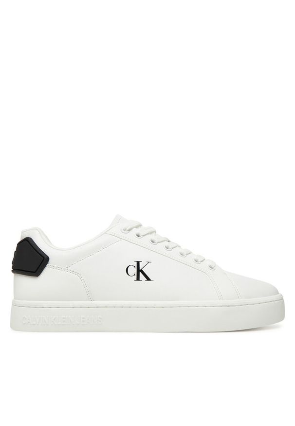 Sneakersy Calvin Klein Jeans. Kolor: biały