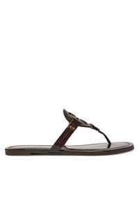 Tory Burch Japonki 11743 Brązowy. Kolor: brązowy. Materiał: skóra #4