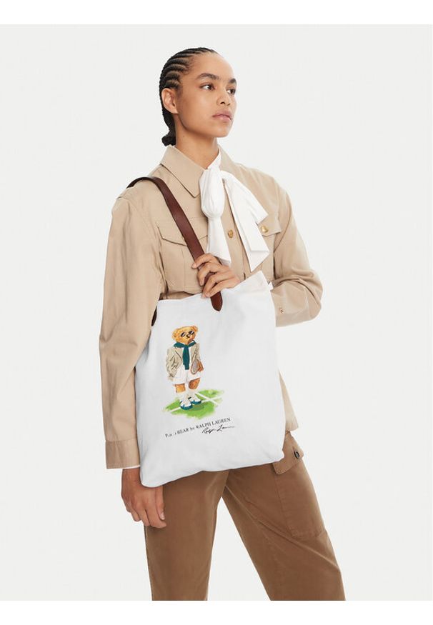 Polo Ralph Lauren Torebka 405970414001 Biały. Kolor: biały