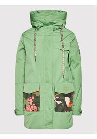 Femi Stories Parka Zino Zielony Regular Fit. Kolor: zielony. Materiał: syntetyk #6