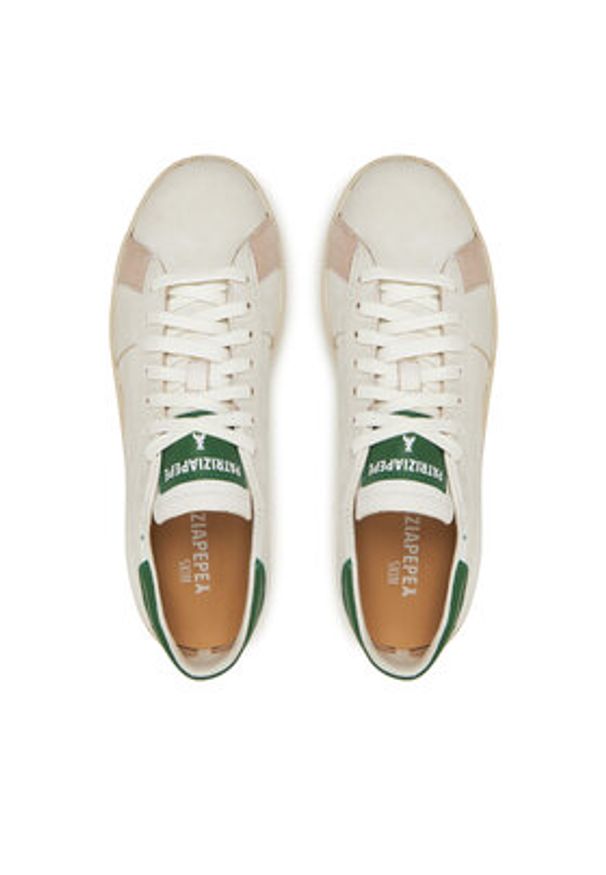 Patrizia Pepe Sneakersy SKIN 2Z0068/L150-FF70 Biały. Kolor: biały. Materiał: skóra