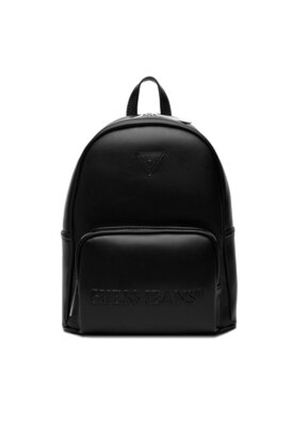 Guess Jeans Plecak CWBEO-GUESS-B-011-09 Czarny. Kolor: czarny. Materiał: materiał