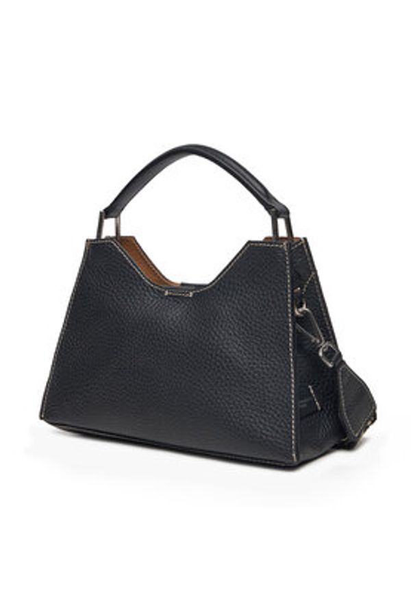 Gianni Chiarini Torebka Aurora BS 10565 RNGDBL-NAETN Czarny. Kolor: czarny. Materiał: skórzane