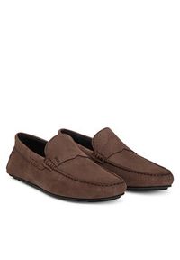 BOSS Mokasyny Noel 50548116 Brązowy. Kolor: brązowy. Materiał: skóra #5