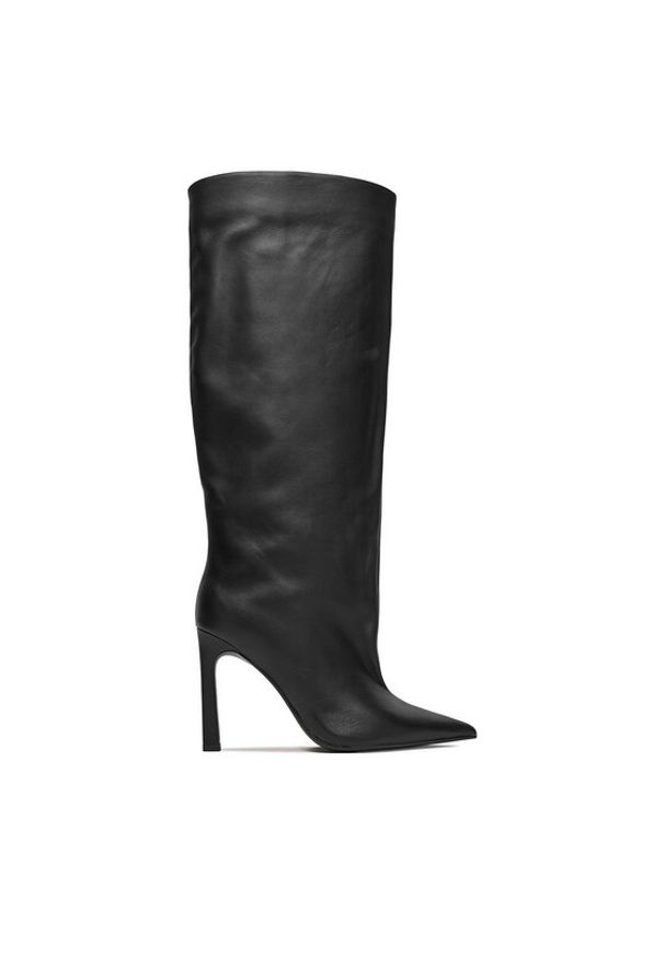 Eva Minge Kozaki EO-SURI-1 Czarny. Kolor: czarny. Materiał: skóra