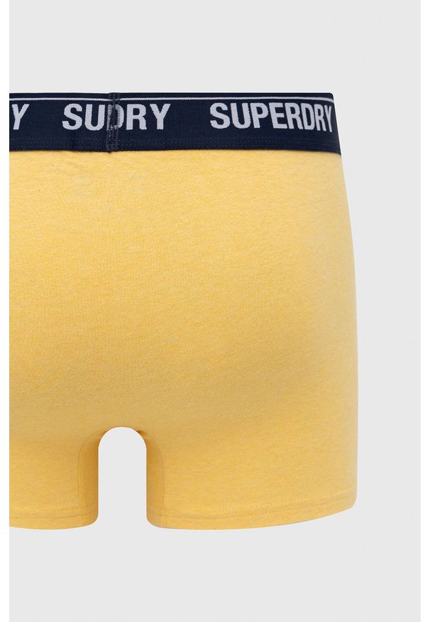 Superdry Bokserki (2-pack) męskie kolor biały. Kolor: biały. Materiał: bawełna