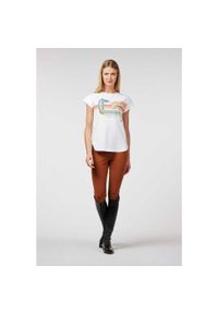 VESTRUM - Koszulka damska Vestrum Portovenere. Kolor: biały. Wzór: nadruk. Sport: fitness #2