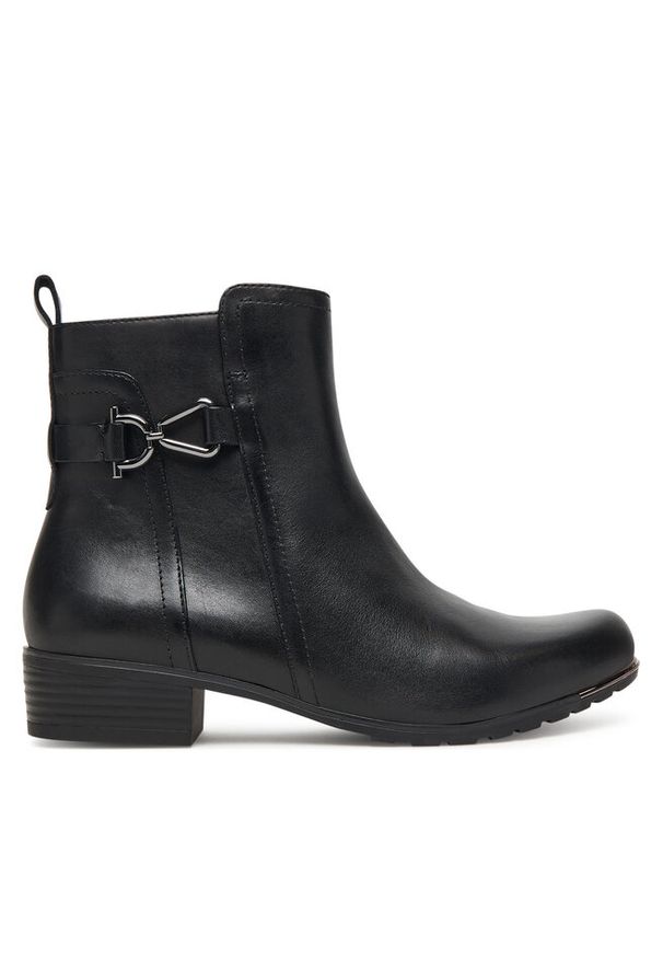 Botki Caprice. Kolor: czarny