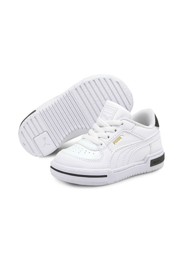 Buty dziecięce Puma CA Pro Heritage. Kolor: biały. Materiał: skóra ekologiczna. Szerokość cholewki: normalna. Sport: turystyka piesza