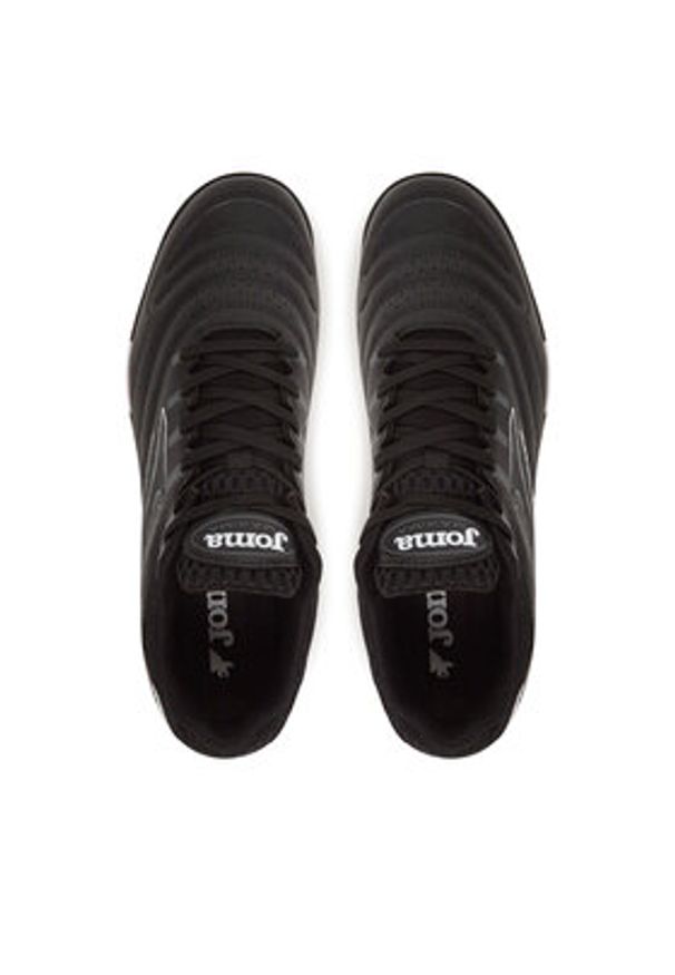 Joma Buty do piłki nożnej Maxima 2501 MAXS2501TF Czarny. Kolor: czarny. Materiał: skóra