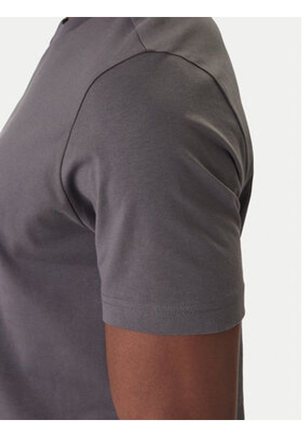 BOSS T-Shirt Tee 50506373 Szary Regular Fit. Kolor: szary. Materiał: bawełna