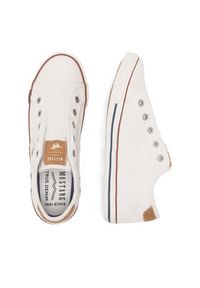 Mustang Trampki 1099-409 Biały. Kolor: biały. Materiał: materiał #3